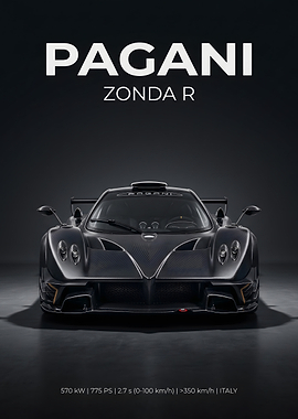 Pagani Zonda R Car
