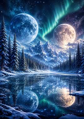 Cosmic Winter Landscape