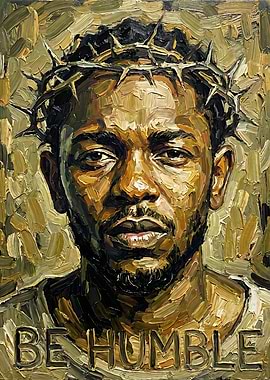 Kendrick Lamar 'Be Humble' Portrait