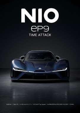 NIO EP9 Time Attack