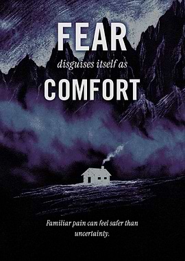 Fear disguised as comfort