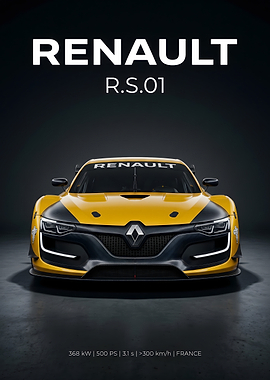 Renault R.S.01 Race Car