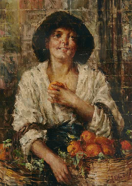 Woman with Fruit