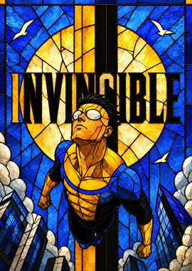 Invincible Stained Glass Art