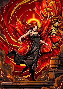Red Rising Anime Illustration