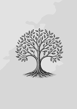 Detailed Tree of Life Illustration
