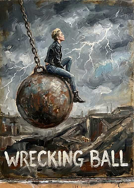 Wrecking Ball Painting