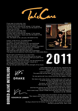 Drake's Take Care Album Art