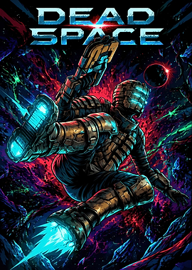 Dead Space Isaac Clarke in Space