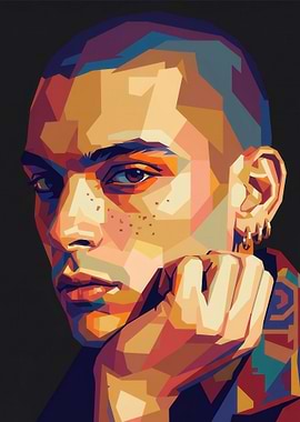 Pop Art Portrait of a Person