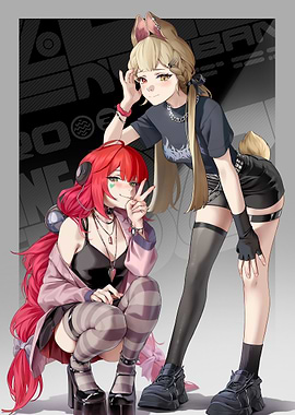 Zenless Zone Zero Yuzuha and Alice