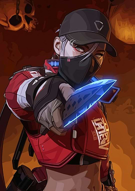 renee with kunai