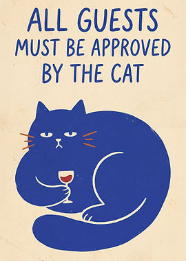 Cat Approved Sign