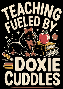 Teaching Fueled by Doxie Cuddles