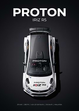 Proton Iriz R5 Rally Car