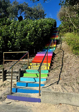 Rainbow Beach Queensland Stairs