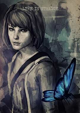 Max Caulfield and Butterfly