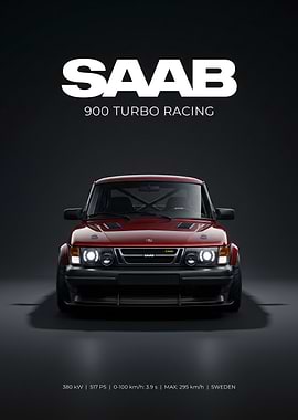 Saab 900 Turbo Racing Car