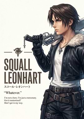 Squall Leonhart from Final Fantasy VIII