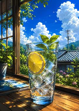 Refreshing Lemonade on a Sunny Day