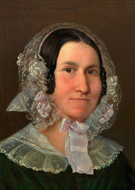 Portrait of a Woman in a Bonnet