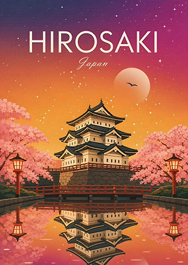 Hirosaki Castle Cherry Blossoms