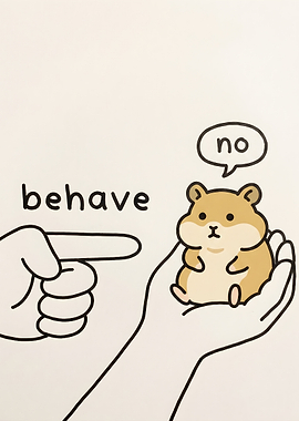 Hamster Says No to Behaving