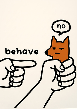 Fox saying no to behave