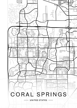 Coral Springs Map