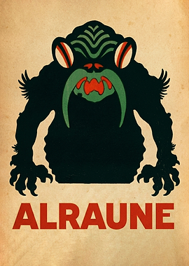 Alraune Monster Poster