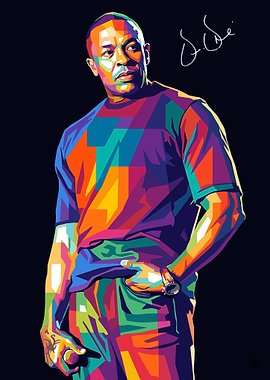Dr. Dre Pop Art Portrait