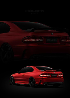 Holden Coupe Red