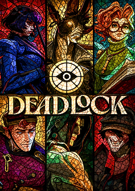 Deadlock Stained Glass Characters