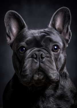 'Cendras' the French Bulldog Portrait