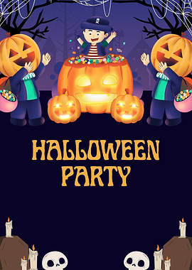 Halloween Party Invitation
