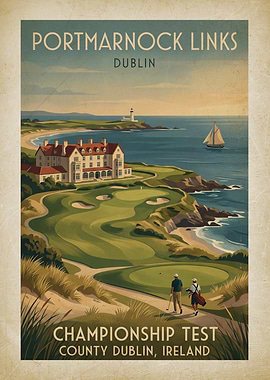 Portmarnock Links Championship Test Poster