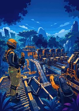 Satisfactory Gaming Poster