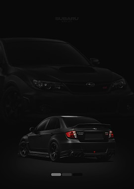 Subaru WRX STI Black