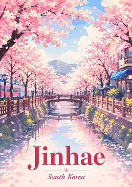 Jinhae South Korea Cherry Blossoms