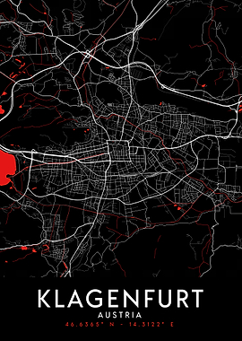 Klagenfurt Dark Map