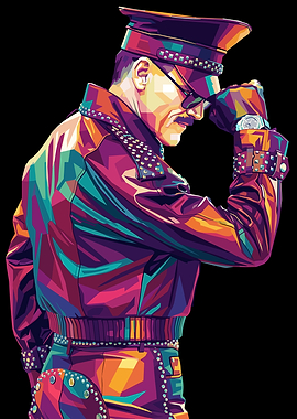 Man in Leather Outfit