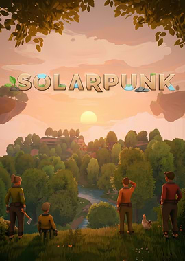 Solarpunk Game Art