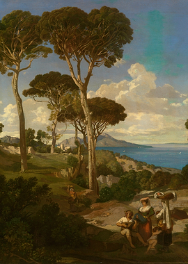 Italian Landscape with Figures