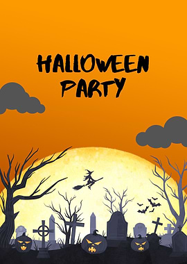 Halloween Party Invitation