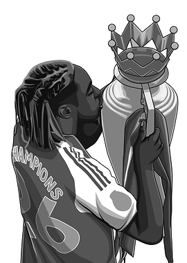 Eberechi Eze Black and White Version
