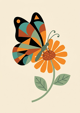 Butterfly on a Flower