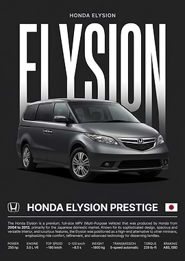 Honda Elysion Prestige MPV