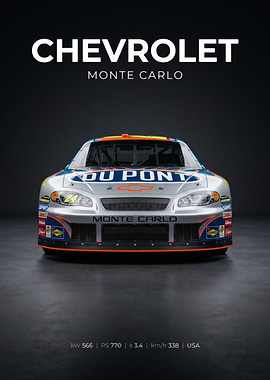 Chevrolet Monte Carlo NASCAR Race Car