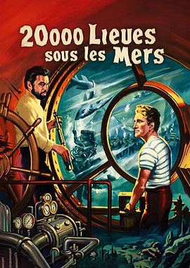20,000 Leagues Under the Seas Poster