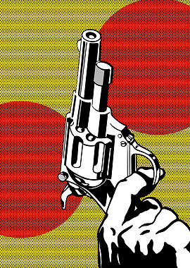 Revolver Pop Art